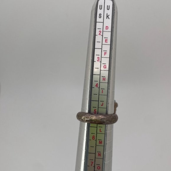 Sterling Silver and Rough Aquamarine Ring - Picture 7 of 7